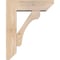 Ekena Millwork Legacy Slat Smooth Bracket w/ Offset Brace, Douglas Fir, 5 1/2"W x 16"D x 20"H BKT0604X16X20LEC06SDF - alternate 4